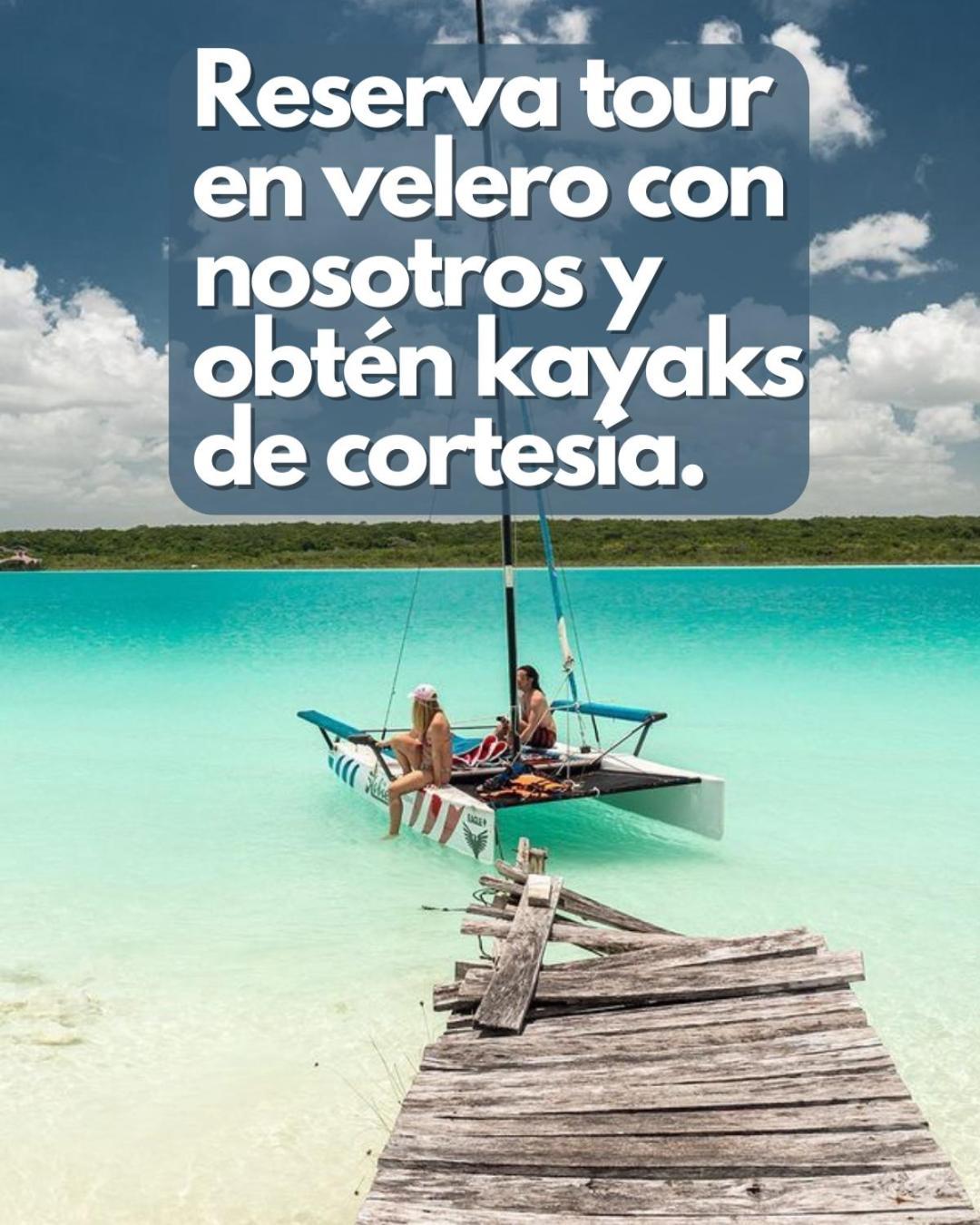 Tortuga Bacalar Bed & Breakfast Екстериор снимка